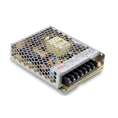 Alimentatore elettrico 1U - LRS-100 series - Mean Well - AC/DC / ad uscita semplice / a commutazione