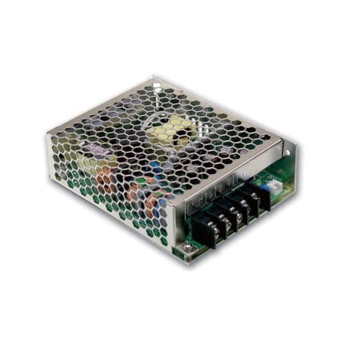 Alimentatore elettrico 1U - HRP-75 series  - Mean Well - AC/DC / ad uscita semplice / con protezione contro cortocircuiti