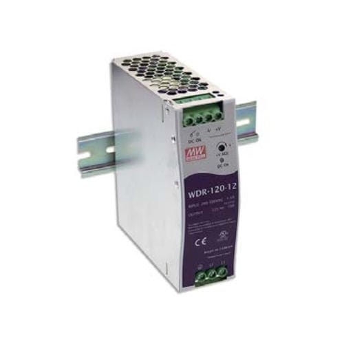 Alimentatore elettrico su guida DIN - WDR-120 series  - Mean Well - AC/DC / ad uscita semplice / monofase