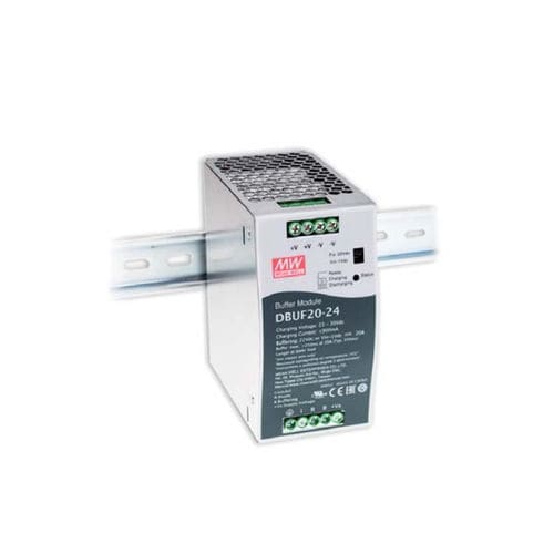 Modulo buffer per alimentazione elettrica DC su guida DIN - DBUF40 - Mean Well