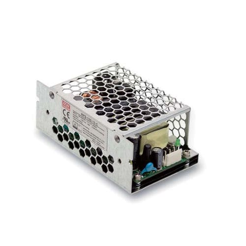 Alimentatore elettrico open frame - RPS-120 series  - Mean Well - AC/DC / ad uscita semplice / con protezione contro cortocircuiti