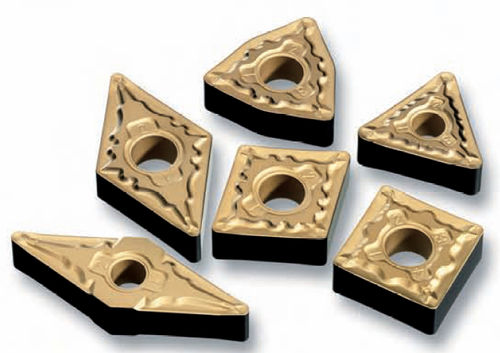 Inserto di tornitura in carburo - MP-BREAKER - MITSUBISHI MATERIALS - per ghisa / quadrato / a triangolo