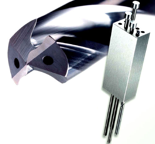 Utensile di foratura integrale - MHS series - MITSUBISHI MATERIALS - multiuso / in carburo / per fori profondi