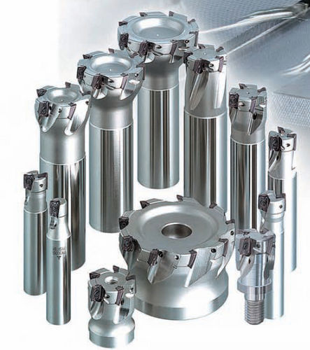 Fresa a riccio - APX3000/4000 series - MITSUBISHI MATERIALS - a inserti / a spianare / per alluminio
