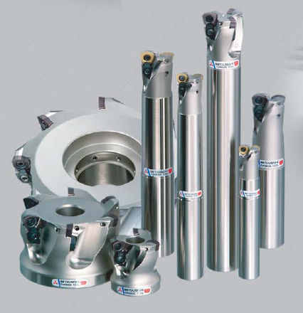 Fresa a riccio - AJX series - MITSUBISHI MATERIALS - a inserti / a spianare