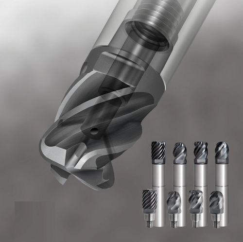 Punta integrale - iMX series - MITSUBISHI MATERIALS - multiuso / in carburo / modulare