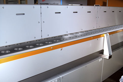 Sistema di ispezione ad ultrasuoni - DE­LA­MI­NA­TION­CON­TROL F - Fagus-GreCon - automatico / per rilevamento di rigonfiamenti / di spessore