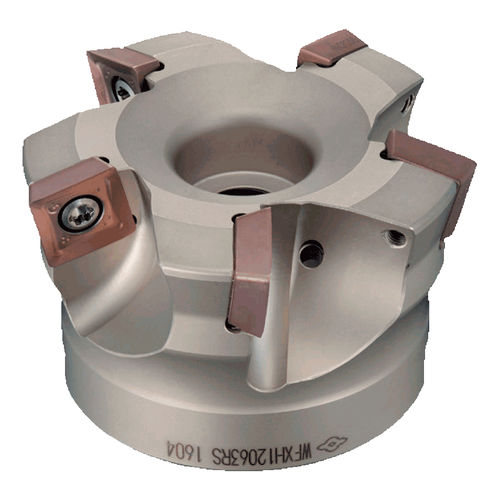 Fresa a inserti - WFXH  - SUMITOMO ELECTRIC Hartmetall GmbH - di sgrossatura / per acciaio / in lega di alluminio