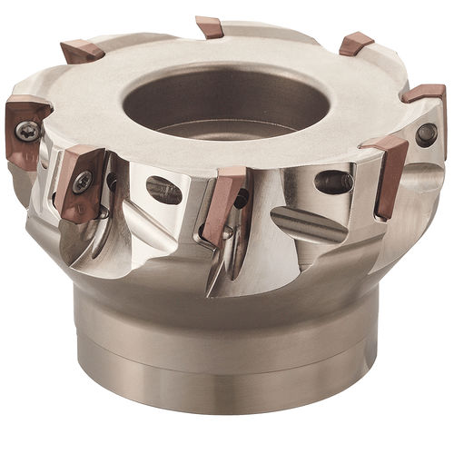 Fresa a inserti - WEZ series - SUMITOMO ELECTRIC Hartmetall GmbH - per spallamento / per ghisa / per acciaio inossidabile