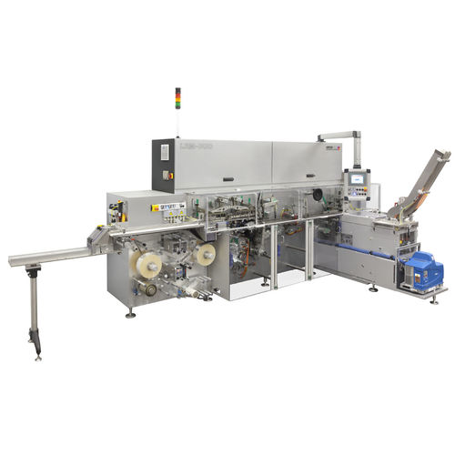 Macchina per imballaggio a due vie - LRM-DUO - LOESCH Verpackungstechnik GmbH + Co. KG - automatica / con pellicola piegata / compatta