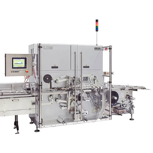 Avvolgitrice fasciapallet orizzontale - LCM-B - LOESCH Verpackungstechnik GmbH + Co. KG - per alimenti / per cartone / di carta