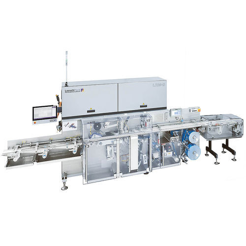 Macchina per imballaggio con pellicola piegata - LRM-S - LOESCH Verpackungstechnik GmbH + Co. KG - automatica / per prodotti al cioccolato / per l'industria della panificazione