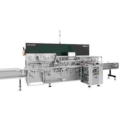 Macchina per imballaggio automatica - LTS-DUO - LOESCH Verpackungstechnik GmbH + Co. KG - in pellicola / con pellicola piegata / per prodotti al cioccolato