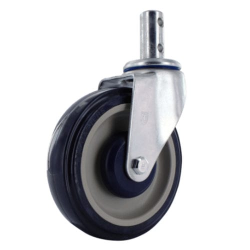 Ruota girevole - Z20R154CLDE - P&H Casters - a barra / in acciaio / in nylon