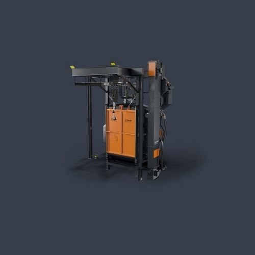 Granigliatrice a girante - RHBE  - RÖSLER OBERFLÄCHENTECHNIK - per metallo / automatica / compatta