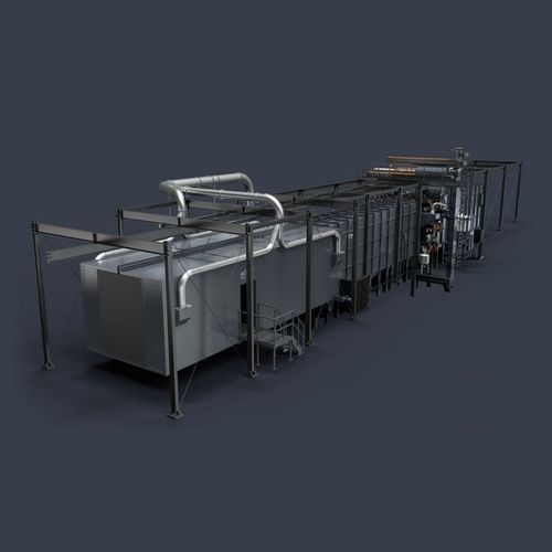 Granigliatrice a girante - RHBD - RÖSLER OBERFLÄCHENTECHNIK - per metallo / continua / automatica