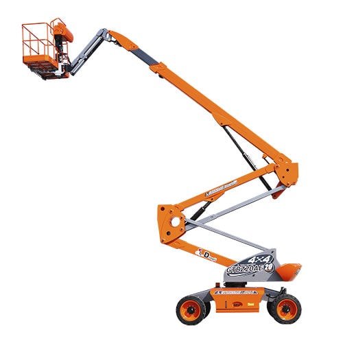 Piattaforma articolata semovente - GTBZ20AE - Zhejiang Dingli Machinery Co,Ltd - con alimentazione a batteria