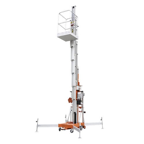 Piattaforma a sfilo verticale mobile - AWP14-1000 - Zhejiang Dingli Machinery Co,Ltd - con alimentazione a batteria