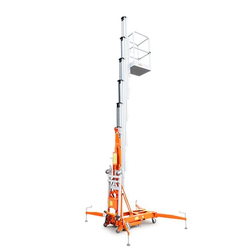 Piattaforma a sfilo verticale mobile - GTWY14-1200 - Zhejiang Dingli Machinery Co,Ltd - con alimentazione a batteria
