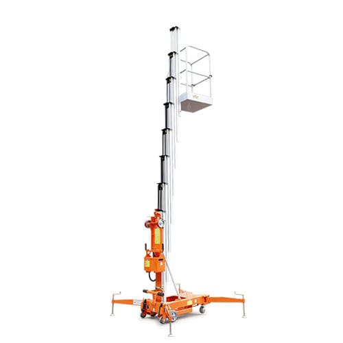 Piattaforma a sfilo verticale mobile - GTWY12-1200 / GTWY10-1200 / GTWY8-1200 - Zhejiang Dingli Machinery Co,Ltd - con alimentazione a batteria