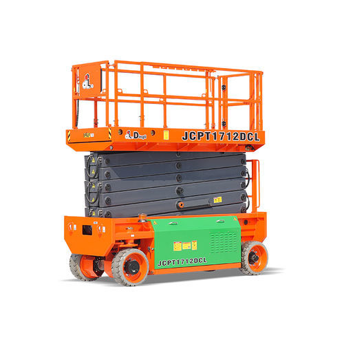 Piattaforma elevatrice a forbice mobile - JCPT1712DCL - Zhejiang Dingli Machinery Co,Ltd - elettrica / compatta