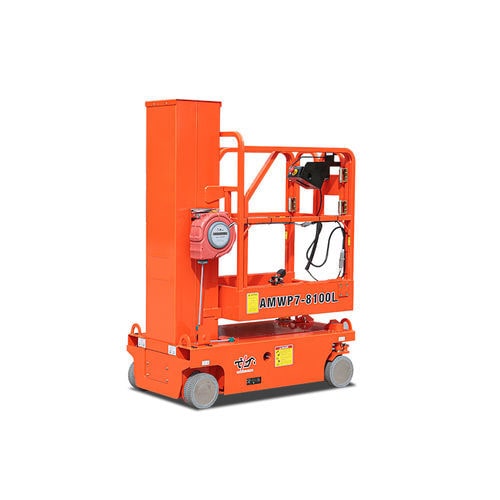 Piattaforma a sfilo verticale mobile - AMWP7-8100L - Zhejiang Dingli Machinery Co,Ltd - elettrica / idraulica