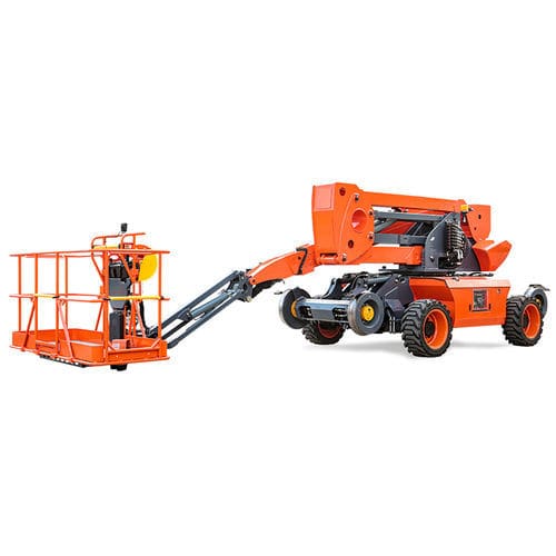 Piattaforma a sfilo verticale cingolata - BA16RR - Zhejiang Dingli Machinery Co,Ltd - su guida di scorrimento / diesel