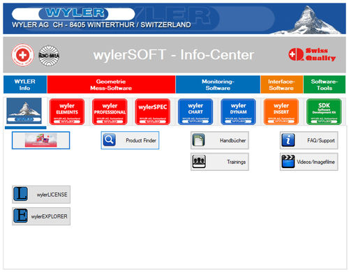 Software di gestione - wylerSOFT - WYLER AG - di supervisione / di interfaccia / di misura