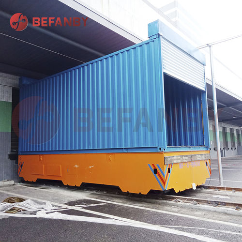 Carrello a guida su binari di trasferimento - KP Series - BEFANBY - da trasporto / elettrico
