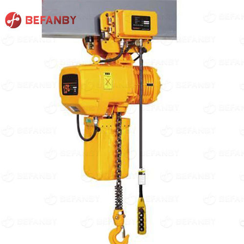 Paranco a catena elettrico - HHBB - BEFANBY - ad altezza libera / 380 V / 1