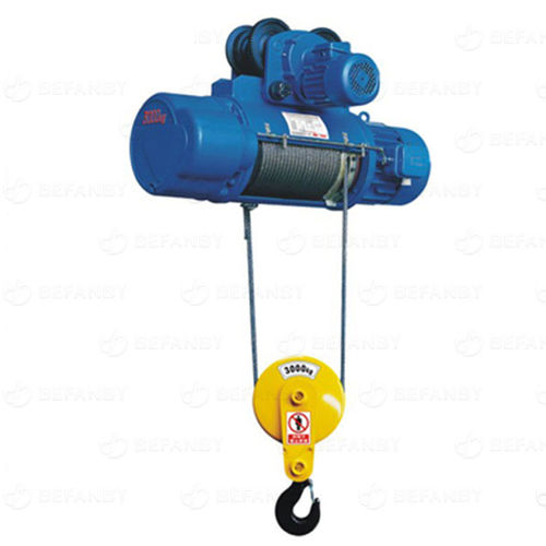 Paranco a cavo elettrico - BEFANBY - 2 velocità / antideflagrante / a velocità regolabile
