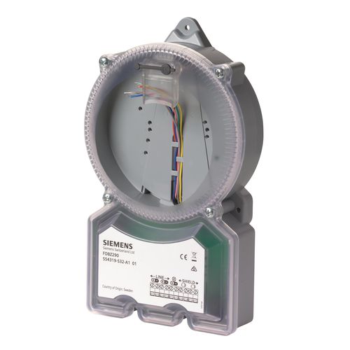 Rilevatore di fumo passivo - FDBZ290 - Siemens Fire Safety - canalizzabile / di monitoraggio