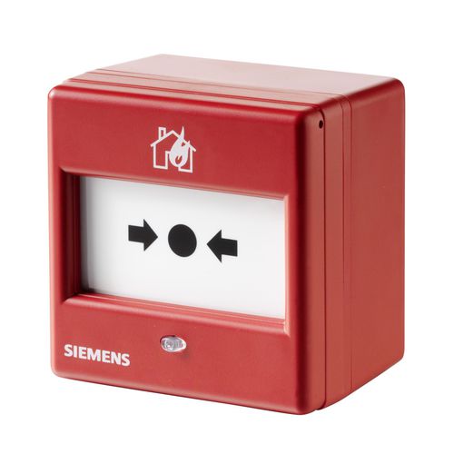 Punto di chiamata manuale radio - FDM275 - Siemens Fire Safety - di allarme antincendio