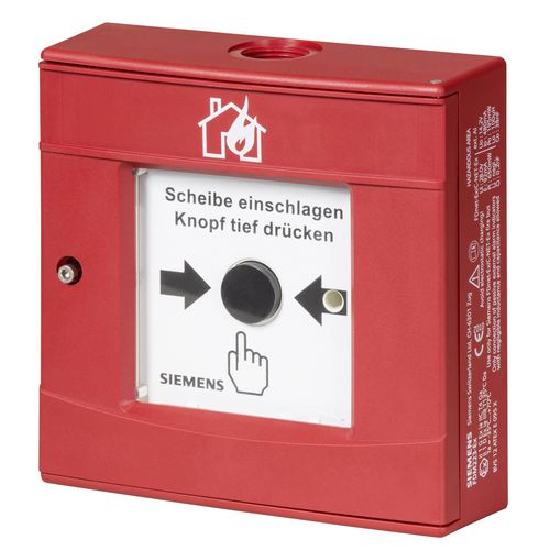 Punto di chiamata manuale indirizzabile - FDM223-Ex - Siemens Fire Safety - ATEX / per atmosfera esplosiva / di allarme antincendio