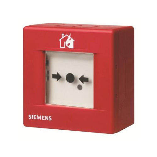 Punto di chiamata manuale indirizzabile - FDM221 - Siemens Fire Safety - di allarme antincendio