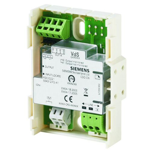 Modulo I/O digitale - FDCIO221 - Siemens Fire Safety - decentralizzato / in linea / da incasso