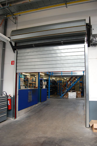 Porta ad avvolgimento - EI120 - Talleres Alfa Torres - in metallo / in PVC / industriale