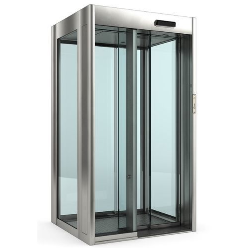 Porta scorrevole - INTERLOCK 673 - AUTOMATIC SYSTEMS - per interno / industriale / di accesso