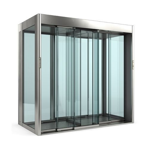 Porta scorrevole - INTERLOCK 674 - AUTOMATIC SYSTEMS - per interno / industriale / di accesso