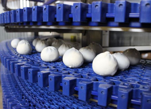 Trasportatore modulare - BCS SIA - a spirale / di raffreddamento / per l'industria agroalimentare