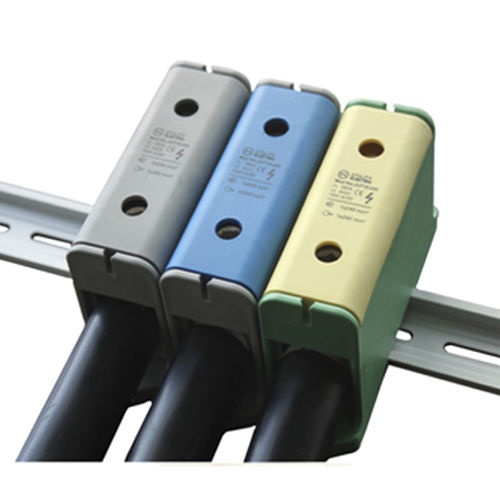 Morsetto componibile su guida DIN - JUT10 series - Utility Electrical Co., Ltd. - per binario elettrificato / con connessione a vite / alta corrente