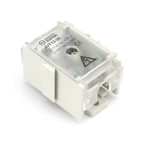 Morsetto componibile su guida DIN - JUT13 series - Utility Electrical Co., Ltd. - per binario elettrificato / con connessione a vite / alta corrente