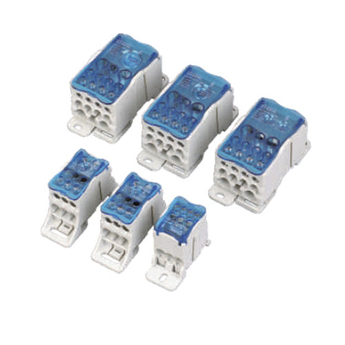 Morsetto componibile su guida DIN - JUT11 series - Utility Electrical Co., Ltd. - per binario elettrificato / con connessione a vite / bipolare