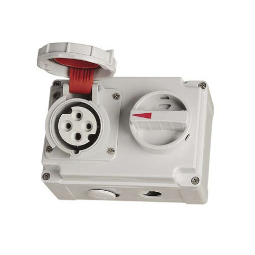 Presa e spina a muro - Utility Electrical Co., Ltd. - con interruttore automatico integrato