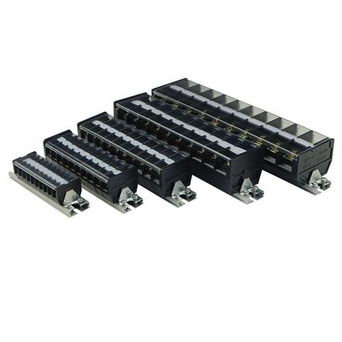 Morsetto componibile su guida DIN - TD series - Utility Electrical Co., Ltd. - con connessione a vite / passante / in materia plastica