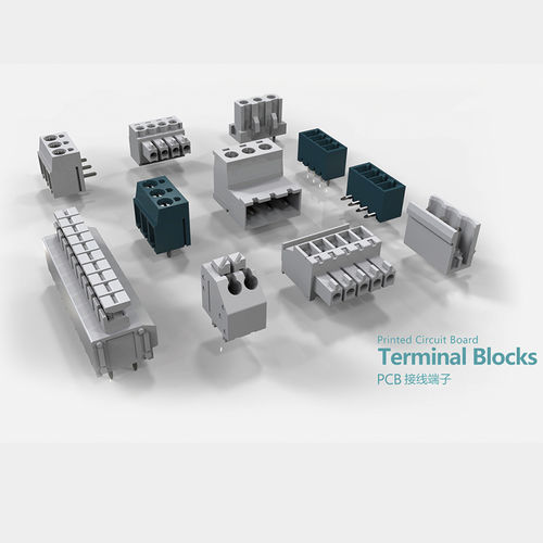 Morsetto componibile per circuito stampato - MU series - Utility Electrical Co., Ltd. - con connessione a vite / bipolare / tripolare