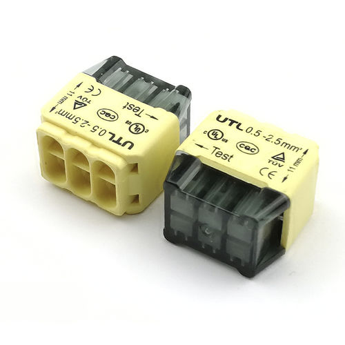 Morsetto componibile push-in - UC42-06-GN - Utility Electrical Co., Ltd. - senza viti / a molla / con connessione rapida