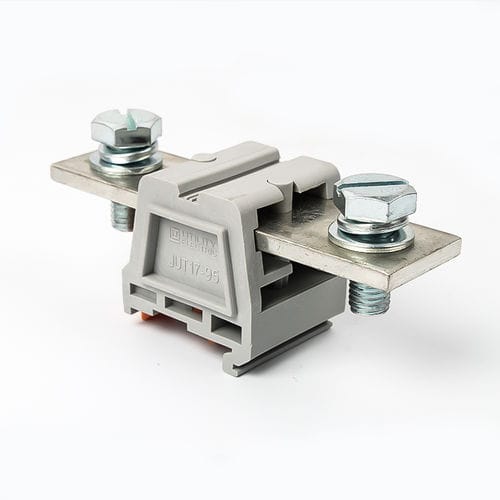 Morsetto componibile su guida DIN - JUT17 series - Utility Electrical Co., Ltd. - con connessione a vite / a perno / passante