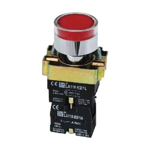 Pulsante tattile - LA110-B2-BW series - Utility Electrical Co., Ltd. - a scatto rapido / con spia luminosa