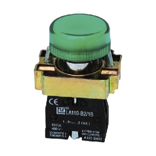 Indicatore luminoso permanente - LA110-B2-BV6 series - Utility Electrical Co., Ltd. - ad innesto rapido / rotondo